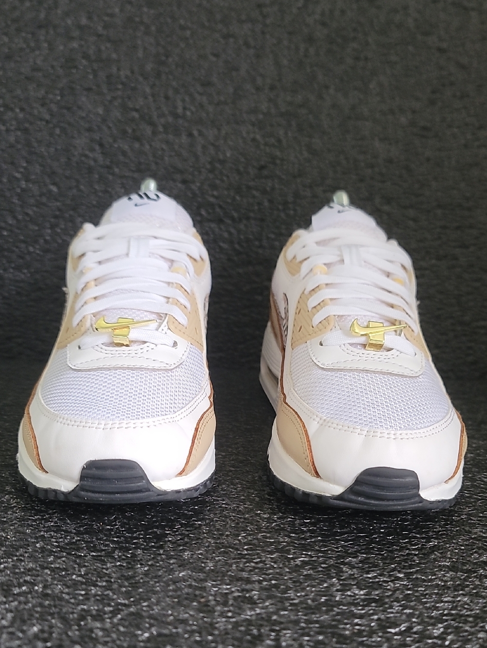 Nike Air Max 90 'United In Victory' "White/Hemp" Wmns 8.5 Ships Today - Picture 6 of 16